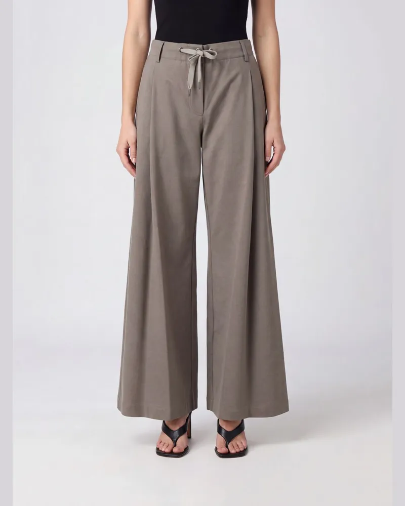 Brunello Cucinelli Baumwollmischhose Beige