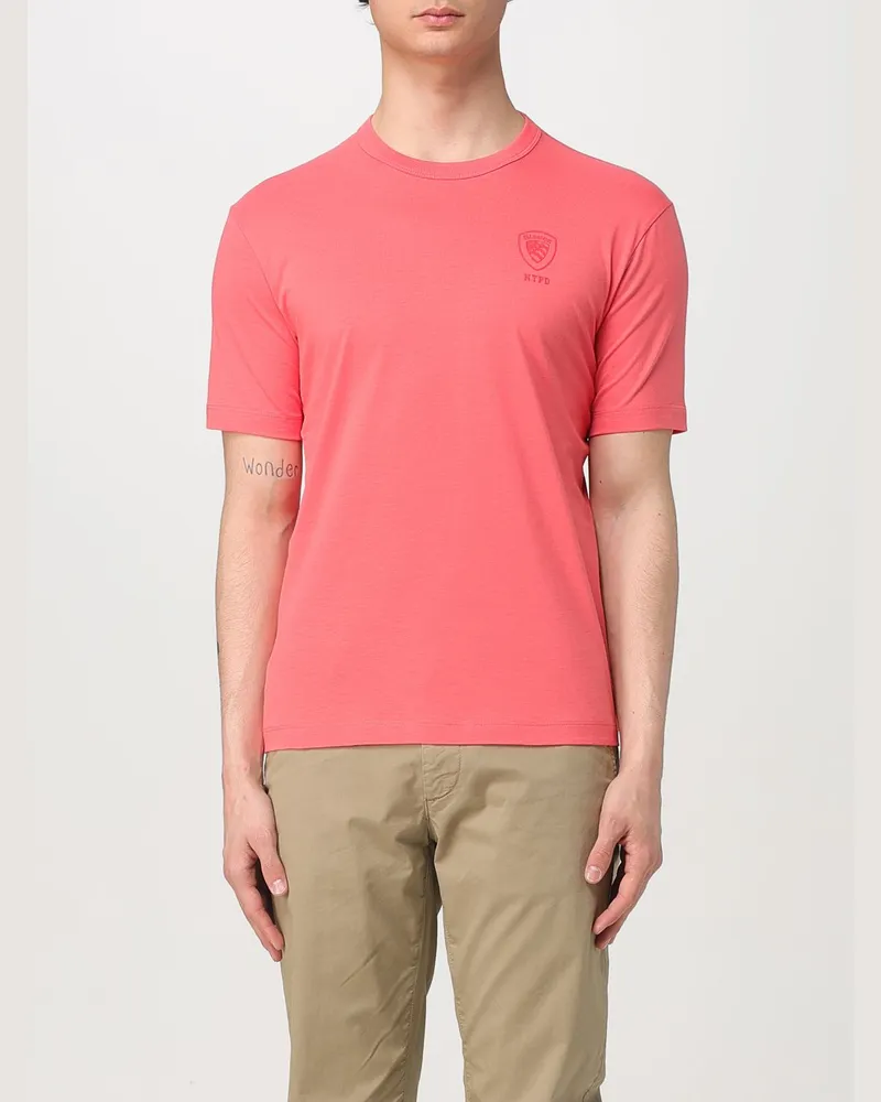 Blauer T-shirt herren Lobster