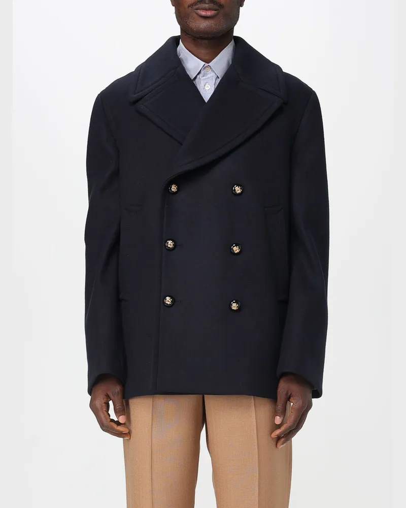 Valentino Garavani Mantel herren Blau