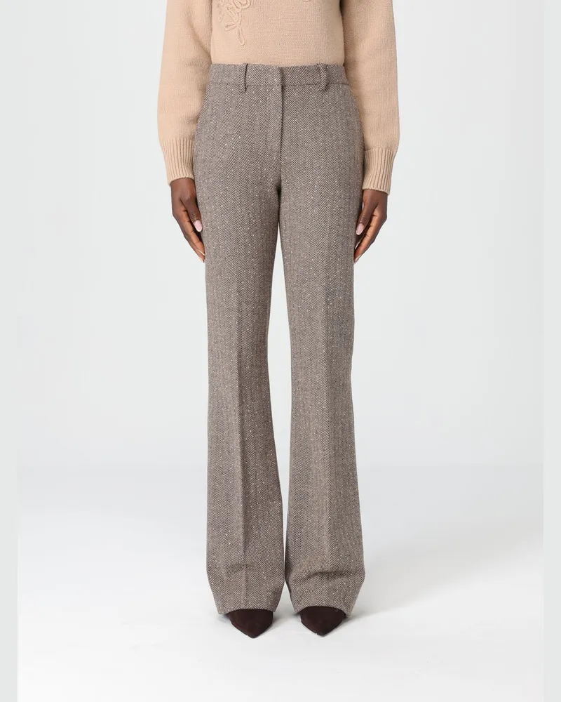 Ermanno Scervino Hose damen Braun