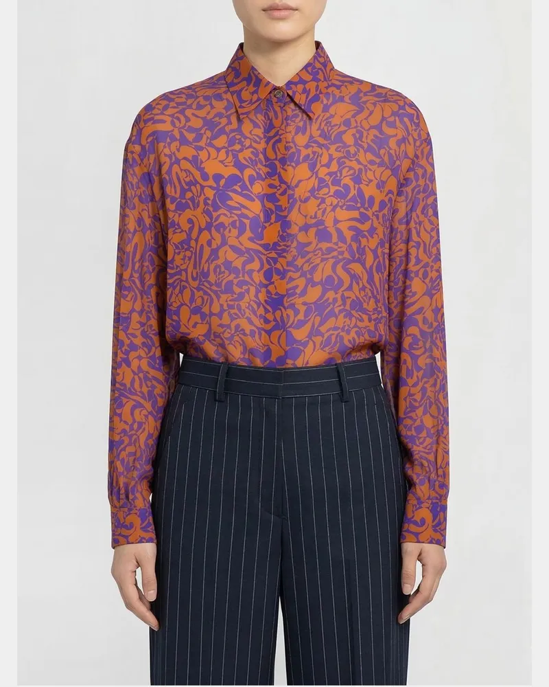 Dries van Noten Hemdbluse damen Gelb