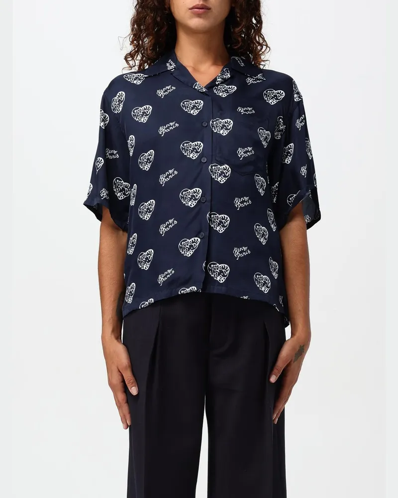 Kenzo Hemdbluse damen Blau