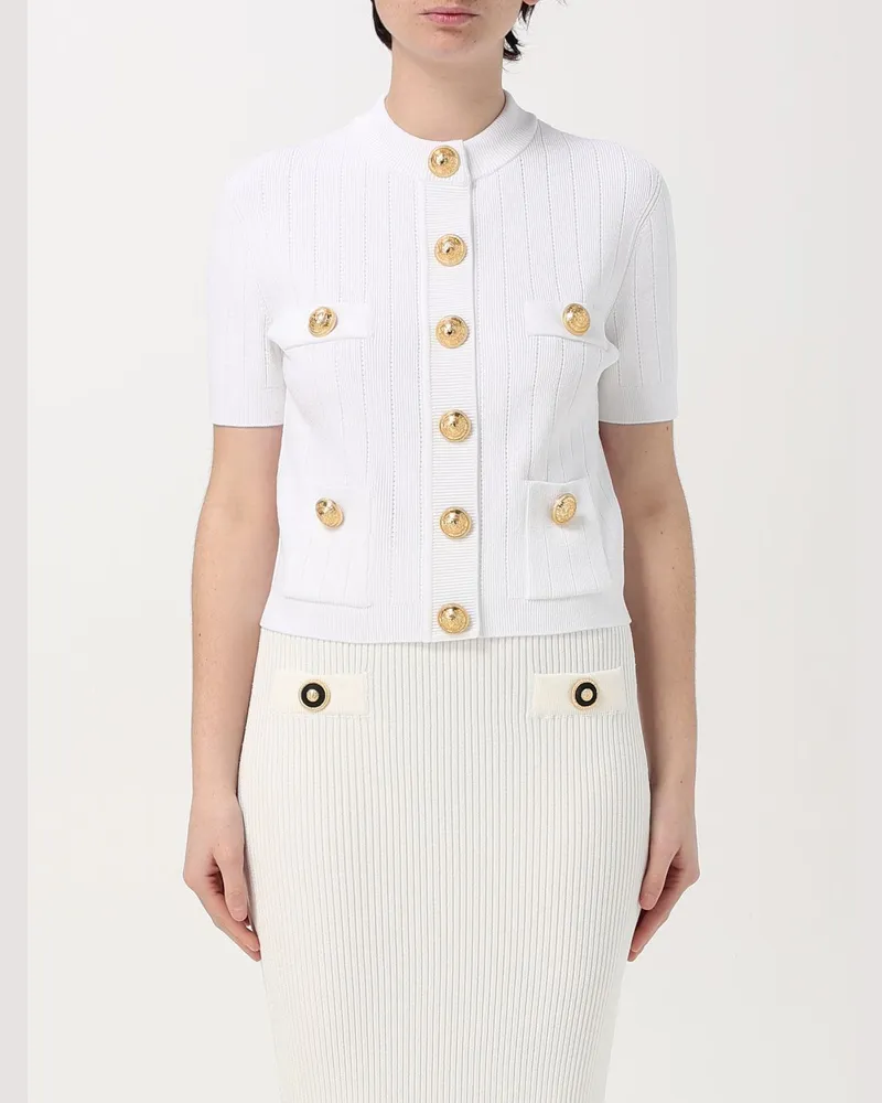 Balmain Pullover damen Weiß