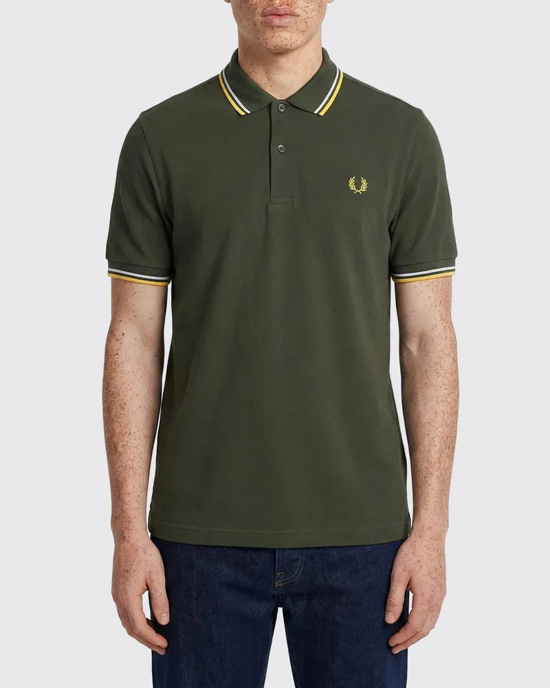 Fred Perry T-shirt herren Grün
