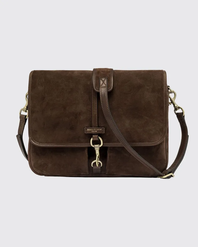 Gianni Chiarini Berlino Wildledertasche Braun