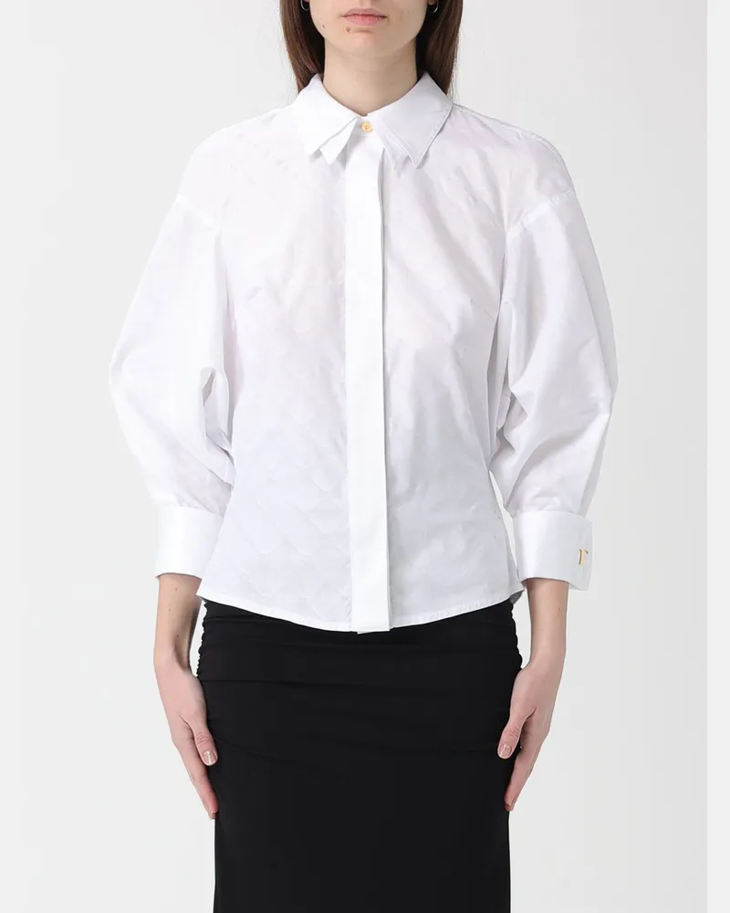 Elisabetta Franchi Hemdbluse damen Weiß