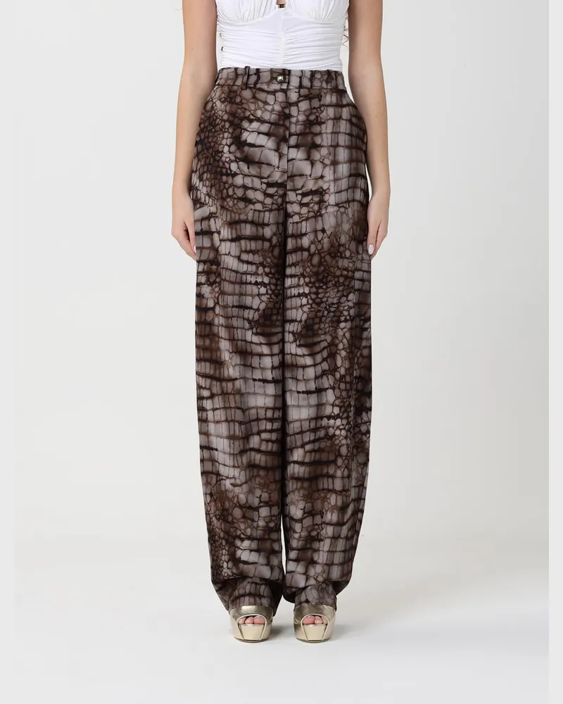 Elisabetta Franchi Hose damen Braun