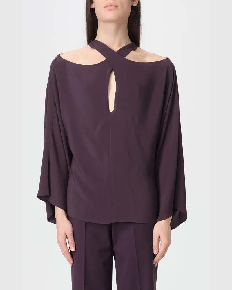 Federica Tosi Pullover damen Burgunderrot