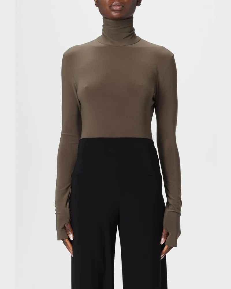 Norma Kamali Body damen Taubengrau