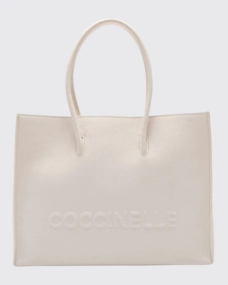 Coccinelle Schultertasche damen Weiß