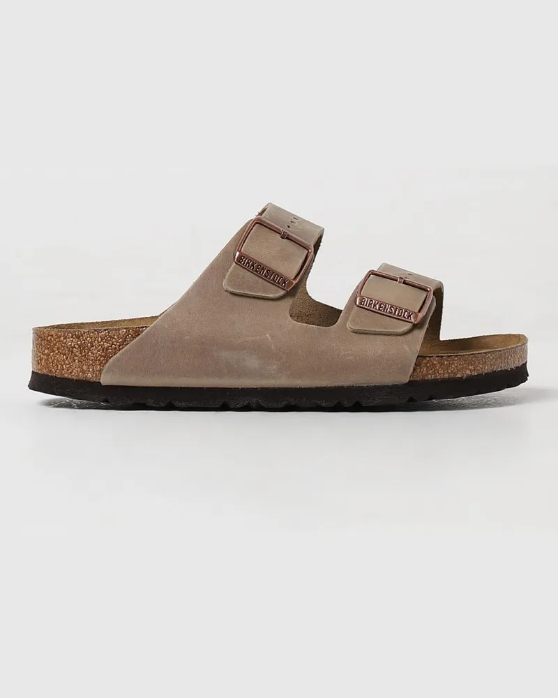 Birkenstock Flache sandalen damen Tabak