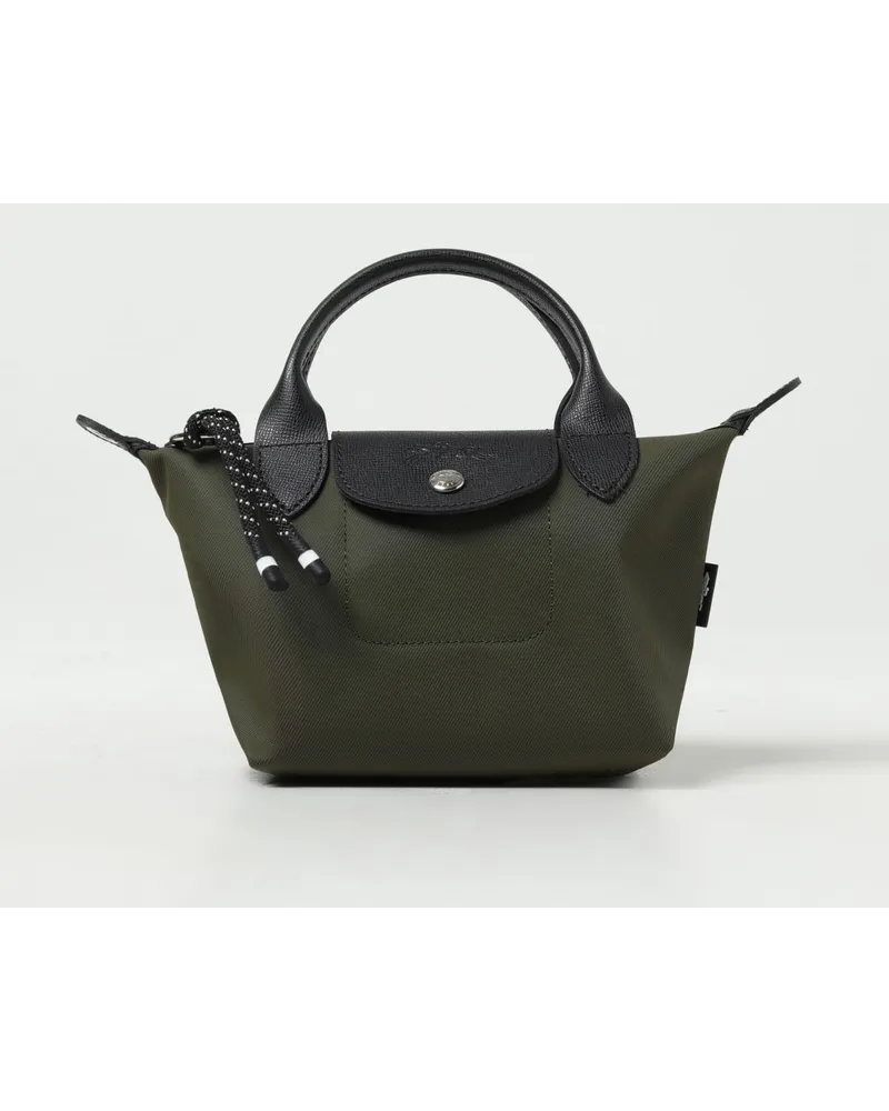 Longchamp Schultertasche damen Military
