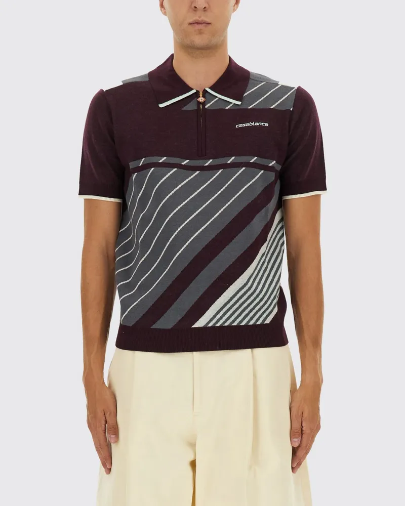 Casablanca Paris Polo herren Violett