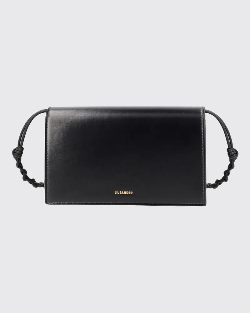 Jil Sander Schultertasche damen Schwarz