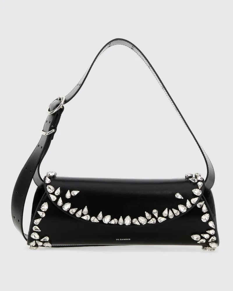 Jil Sander Schultertasche damen Schwarz