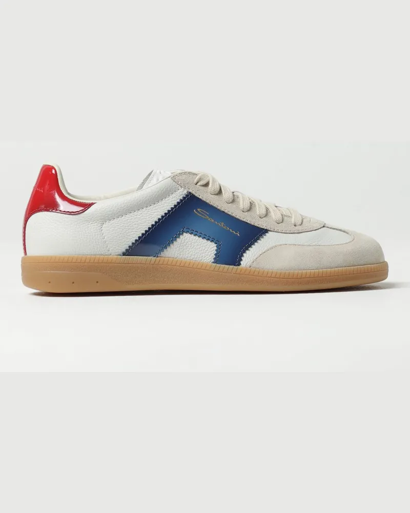 Santoni Sneakers herren Weiß
