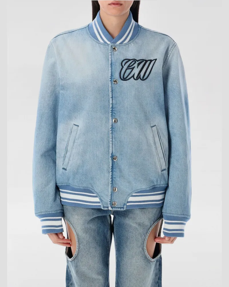OFF-WHITE Mantel damen Blau