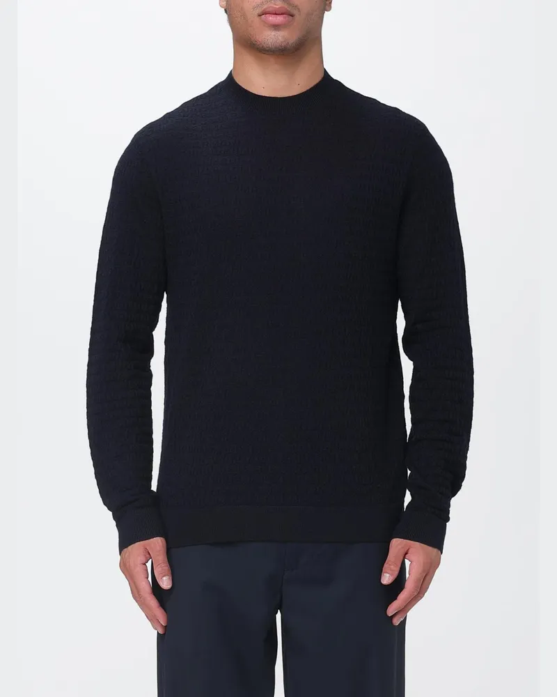 Emporio Armani Pullover herren Blau