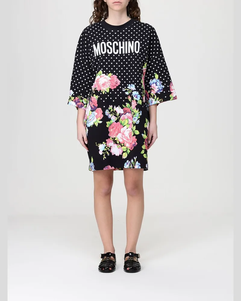Moschino Kleid damen Schwarz