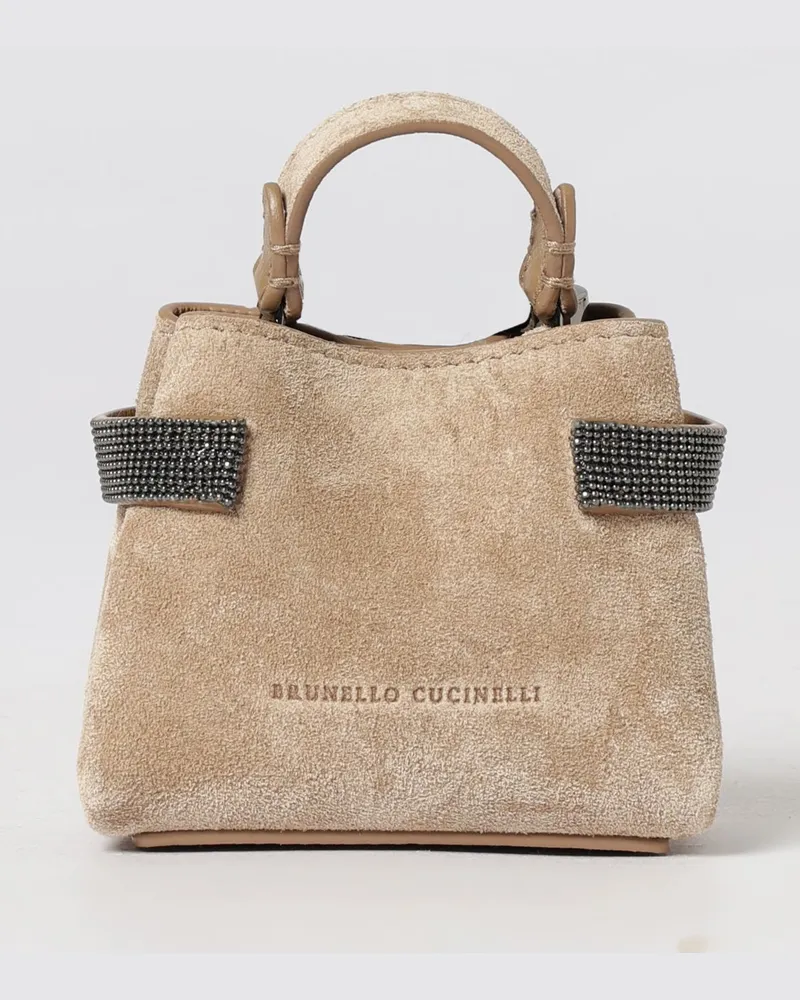 Brunello Cucinelli Schultertasche damen Leder