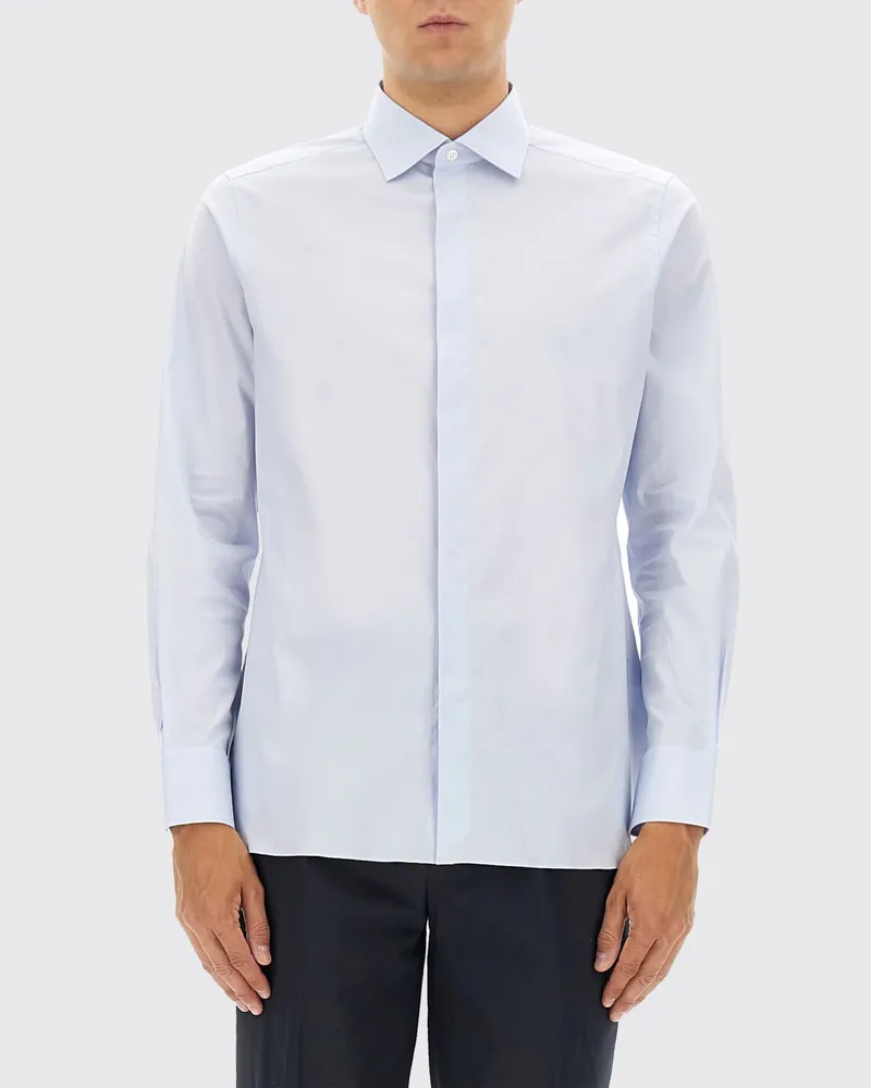 Ermenegildo Zegna Hemd herren Hellblau