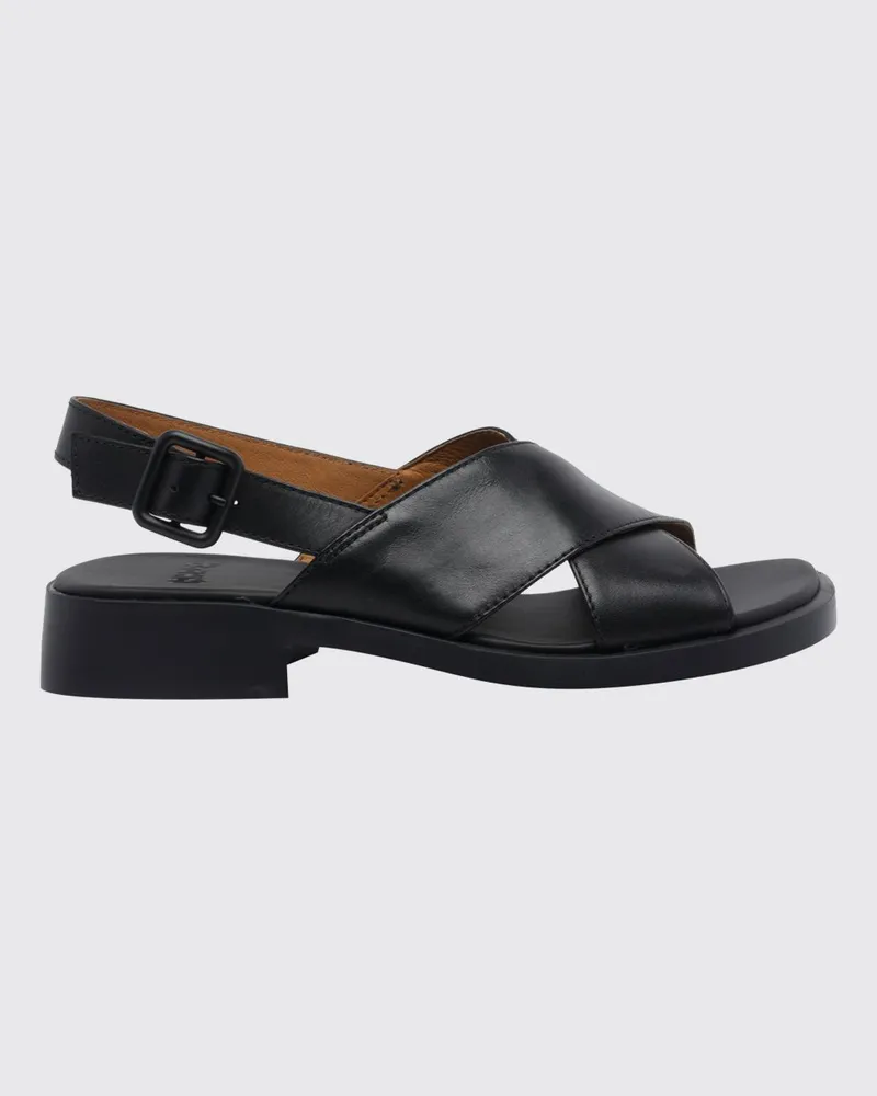 Camper Sandalen mit absatz damen Schwarz