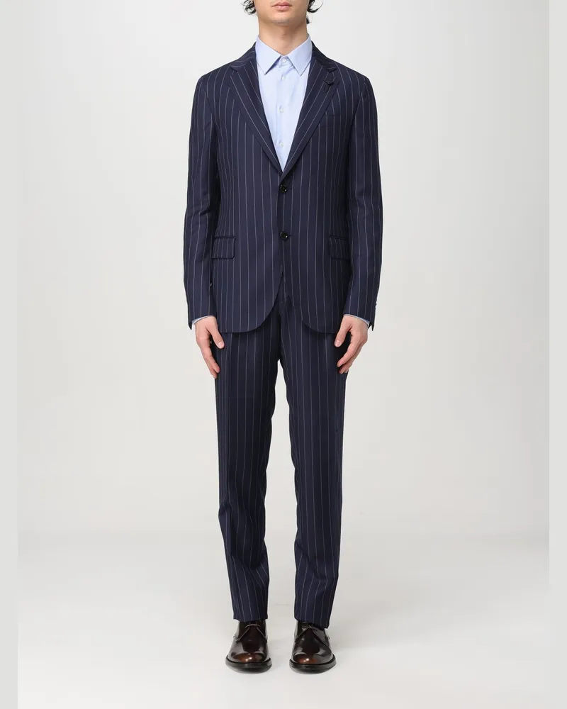 LARDINI Anzug herren Blau