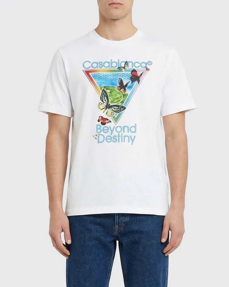 Casablanca Paris T-shirt herren Weiss