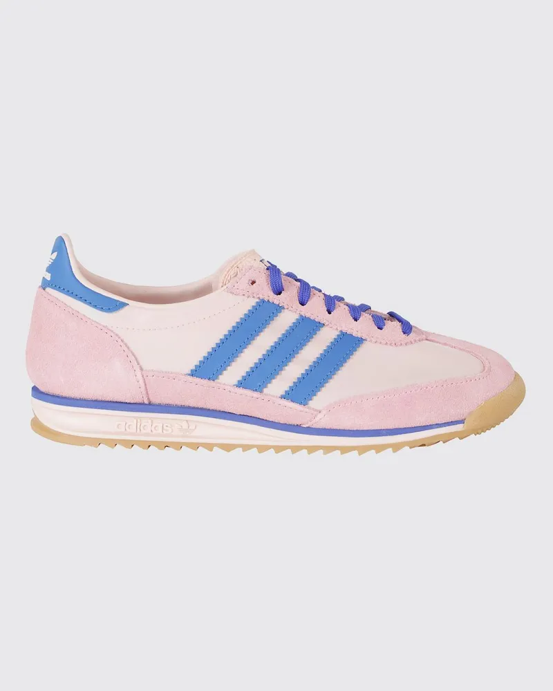 adidas Sneakers SL 72 OG aus Nylon und Veloursleder mit gezackter Sohle Pink