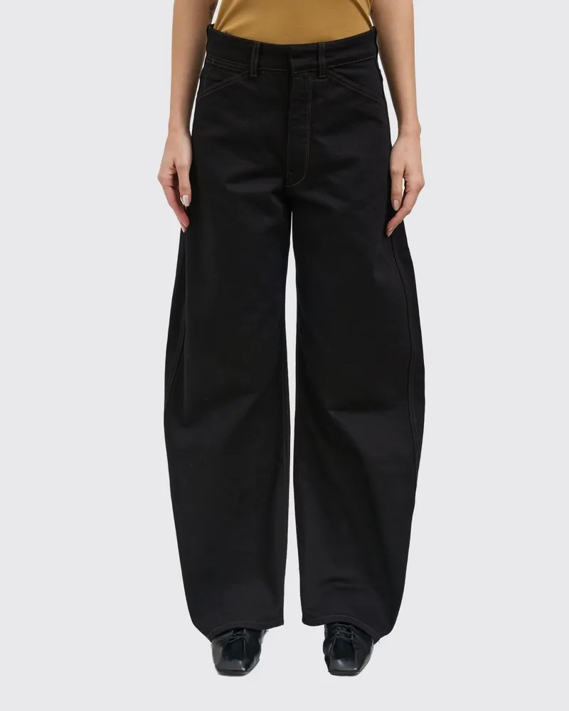 Christophe Lemaire Hose damen Schwarz