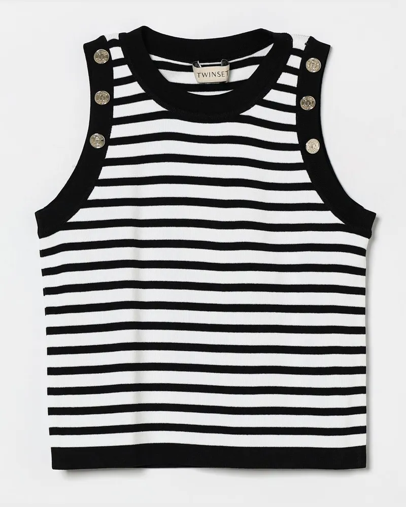 Twin-Set T-shirt kinder Weiss