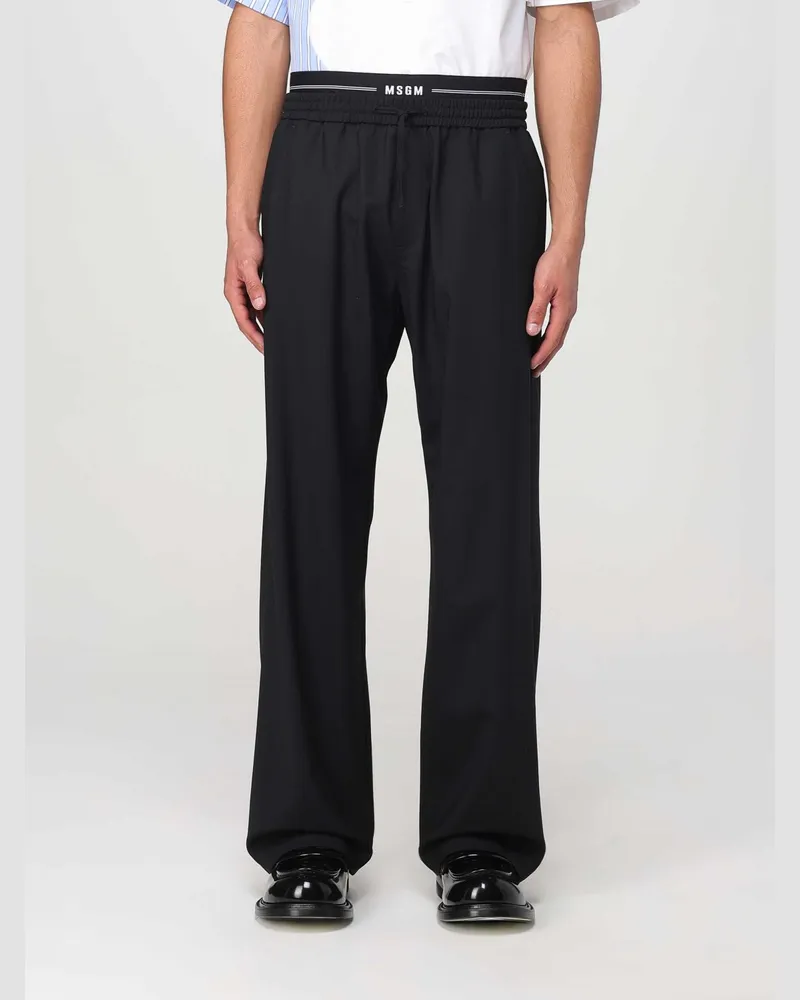 MSGM Hose herren Schwarz