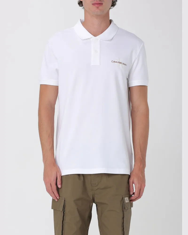 Calvin Klein Polo herren Weiß