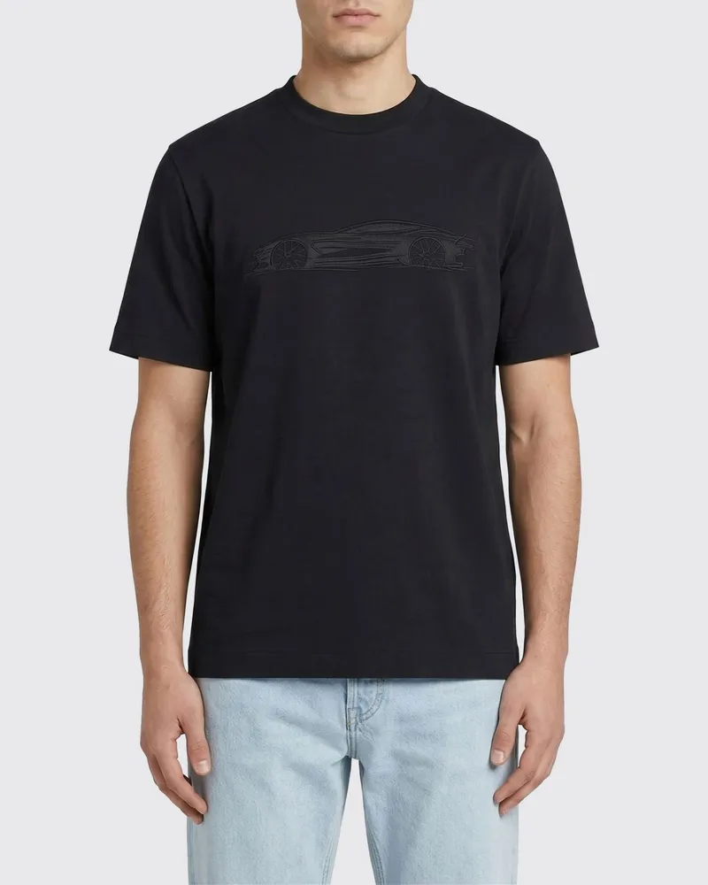 HUGO BOSS T-shirt herren Blau