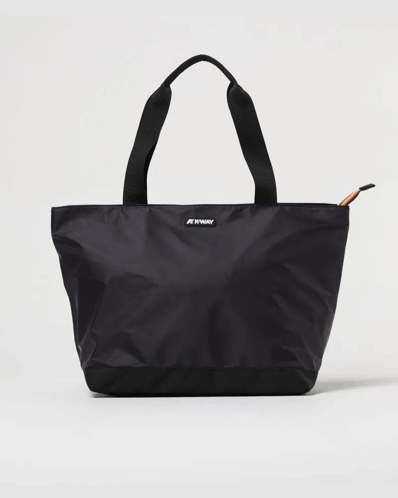 K-Way Schultertasche damen Schwarz