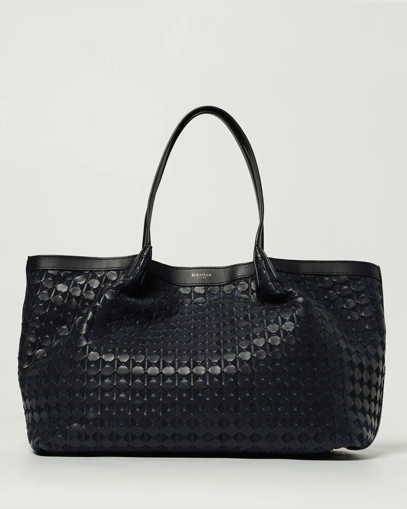 Serapian Umhngetasche damen Blau