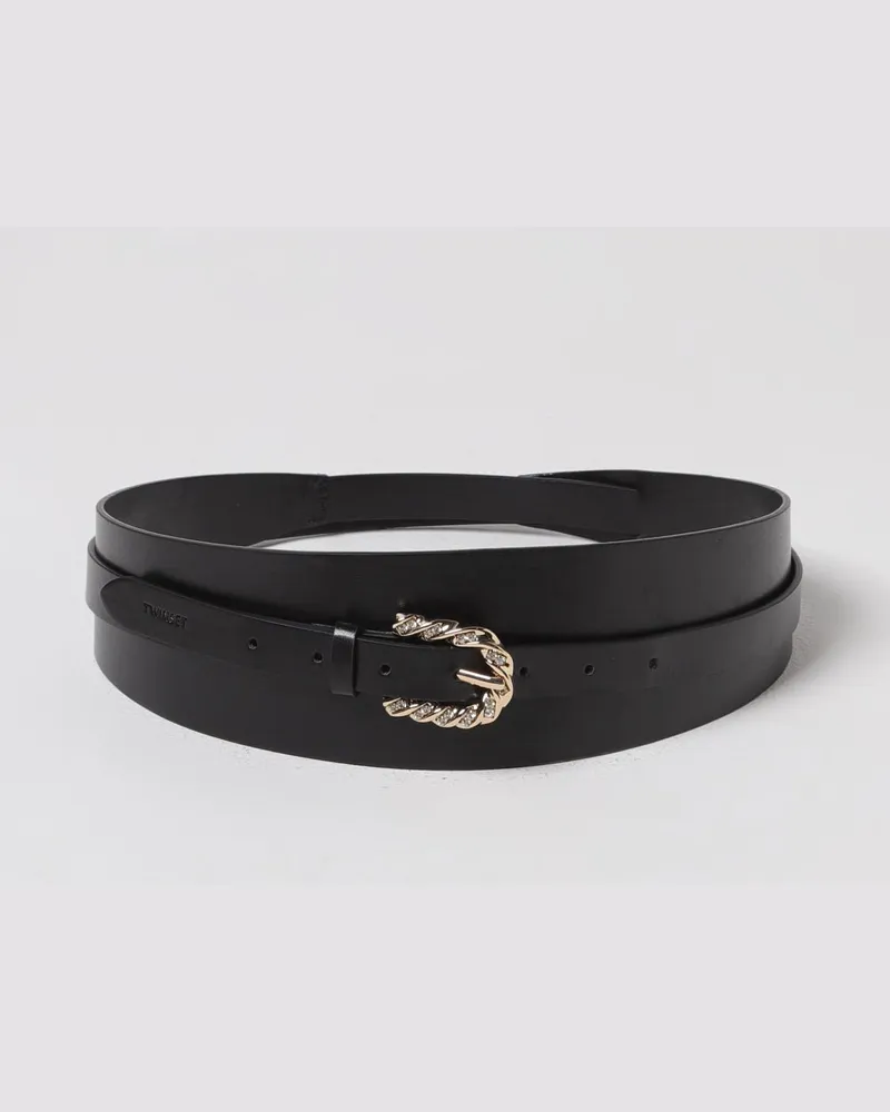 Twin-Set Gürtel damen Schwarz