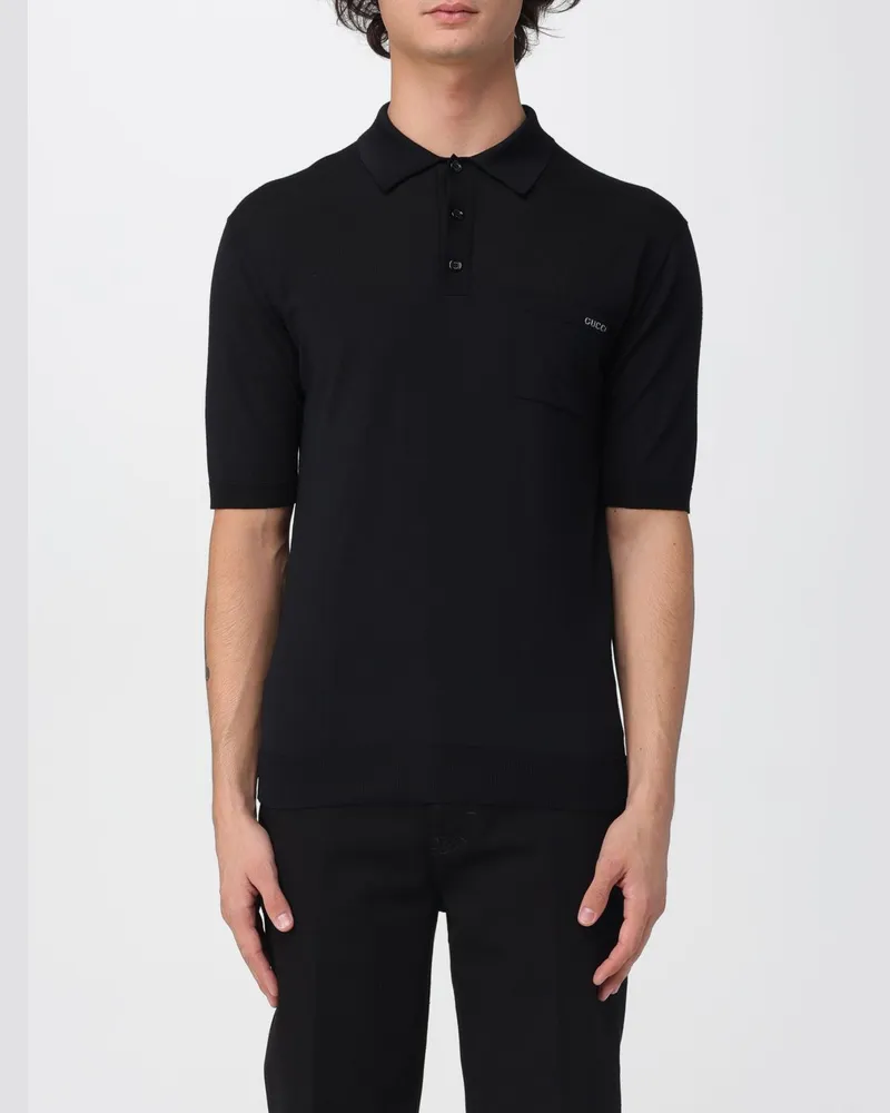 Gucci Polo herren Schwarz