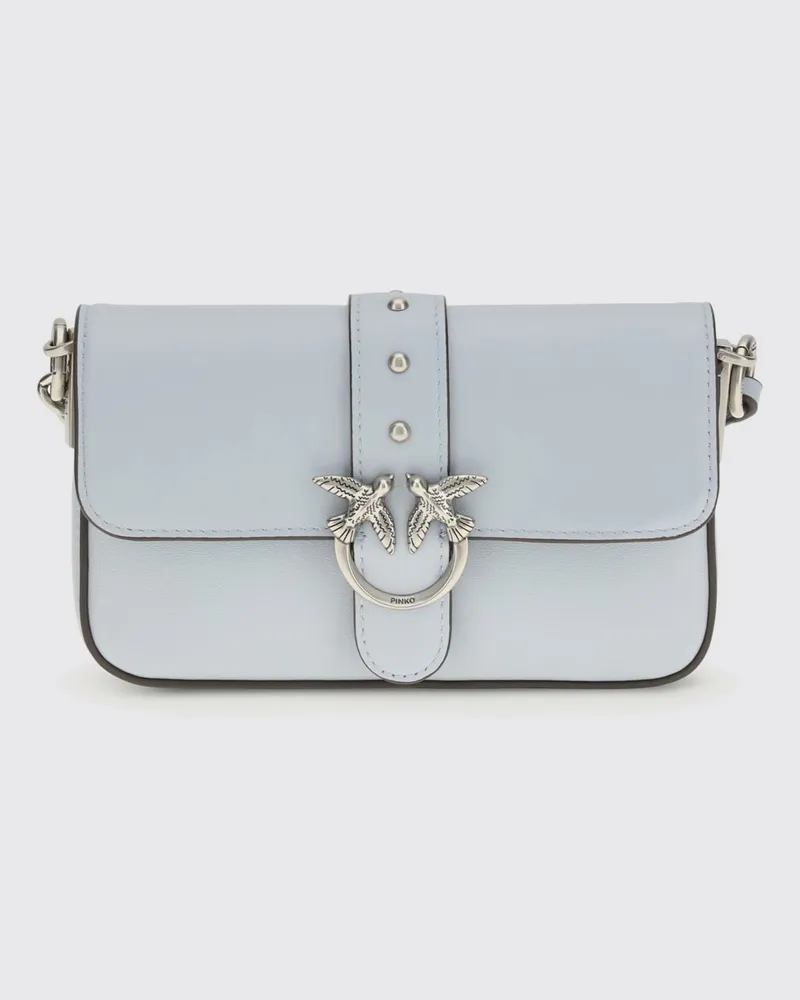 Pinko Schultertasche damen Hellblau