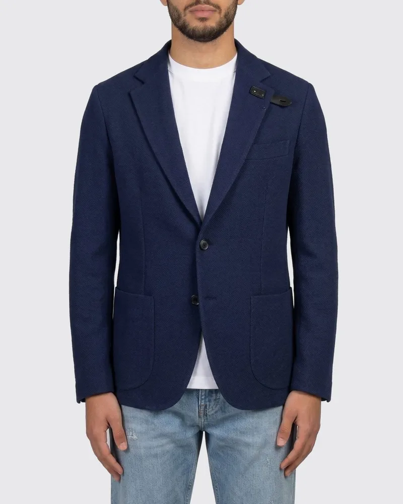 Brioni Jacke herren Saphir