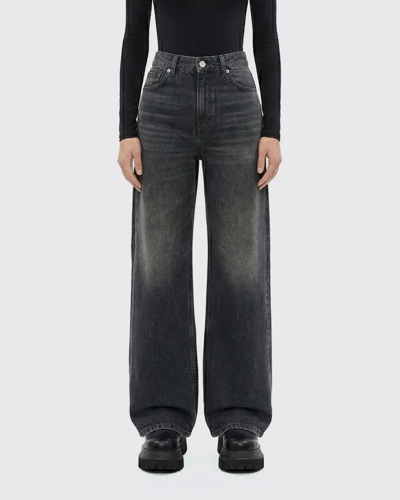 7 for all mankind Hose damen Schwarz