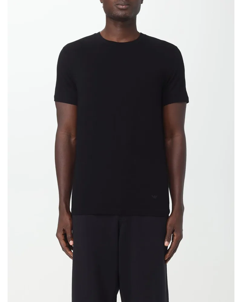 Emporio Armani T-shirt herren Schwarz