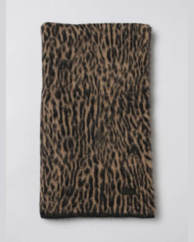 Saint Laurent Schal damen Braun
