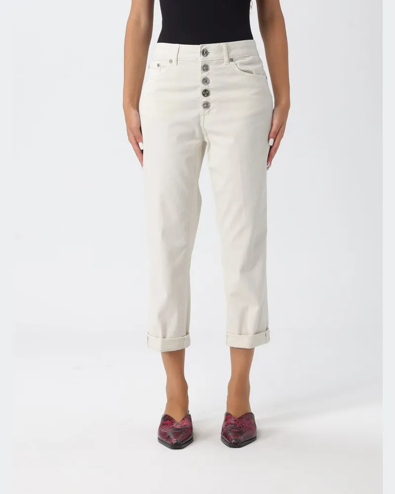 Dondup Hose damen Milch