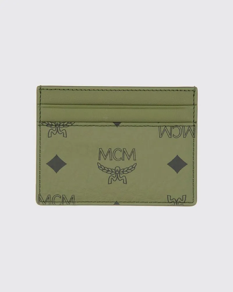 MCM Geldbörse damen Grün