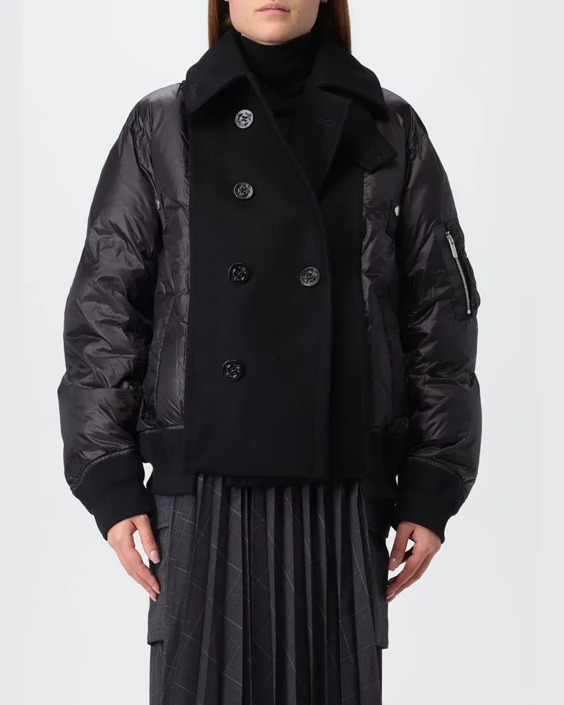 Sacai Jacke damen Schwarz