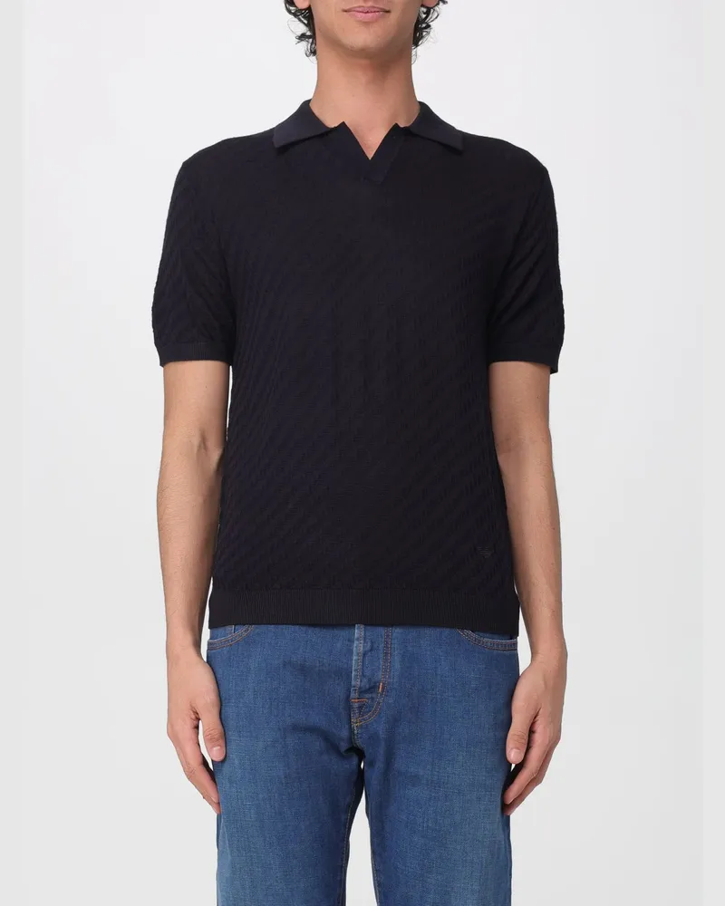 Emporio Armani Pullover herren Blau