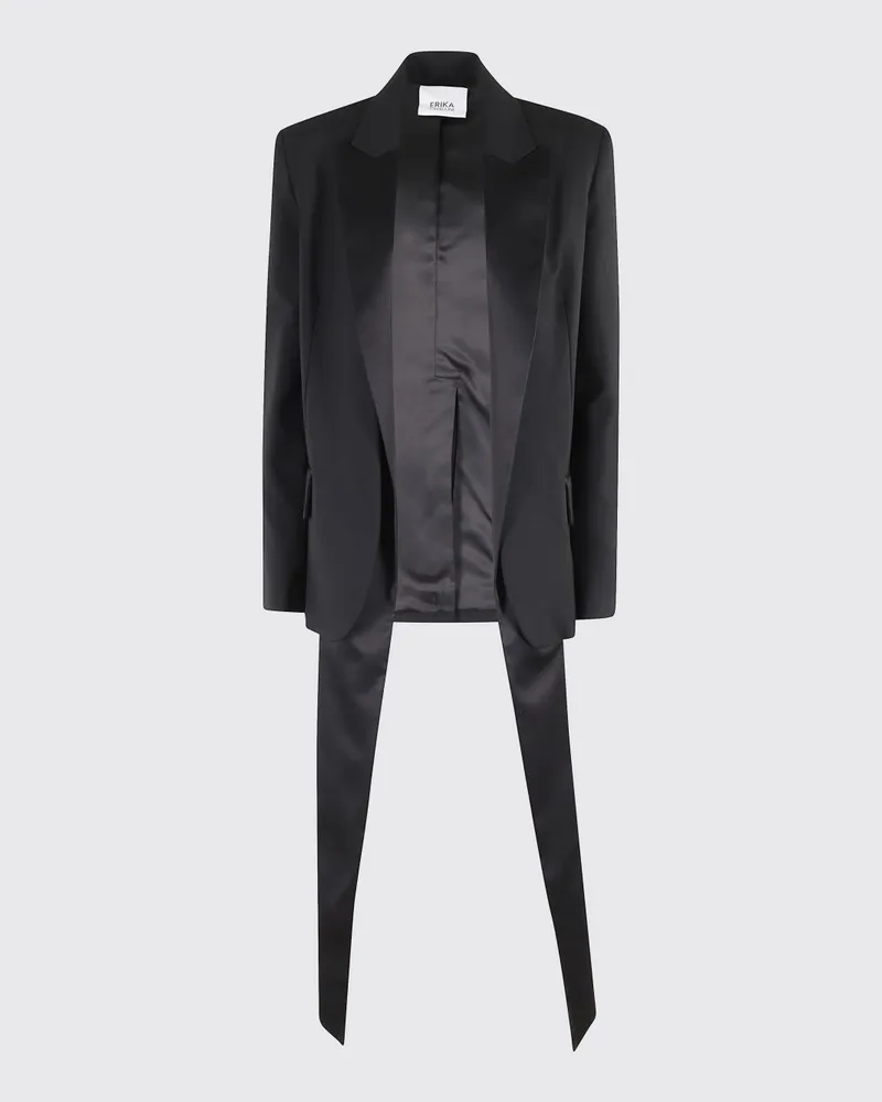 Erika Cavallini Jacke damen Schwarz