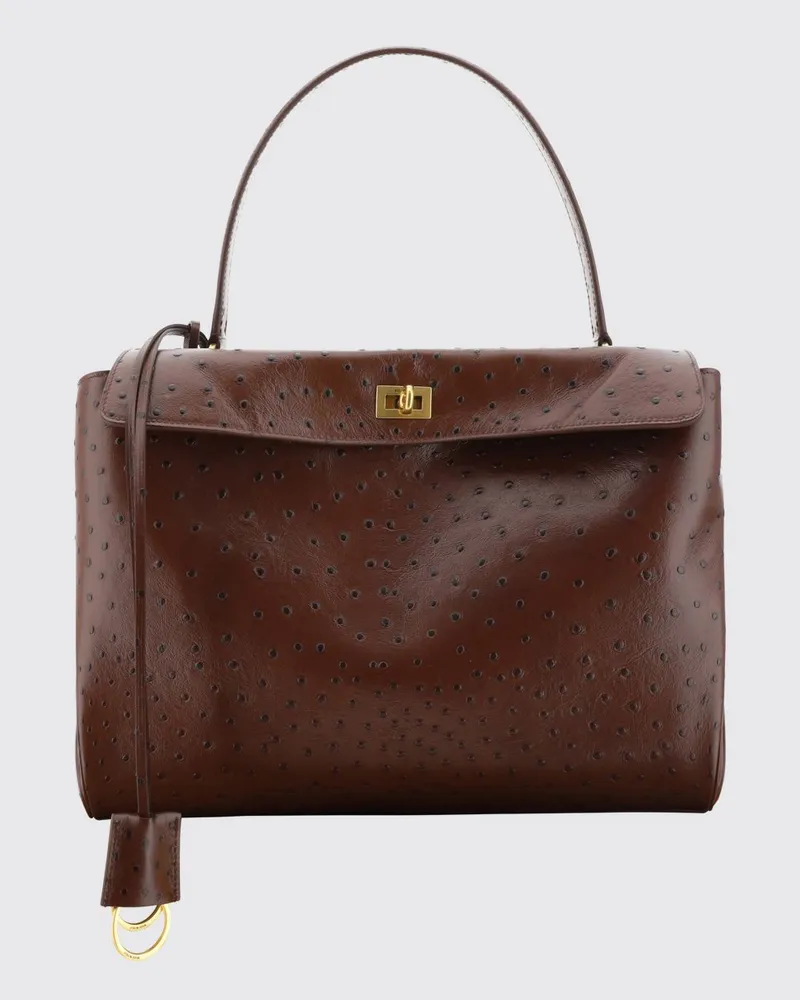 Balenciaga Schultertasche damen Kakao