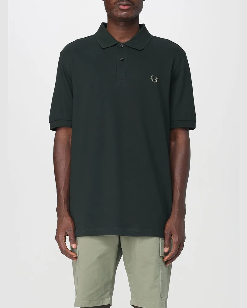 Fred Perry Polo herren Moosgrün